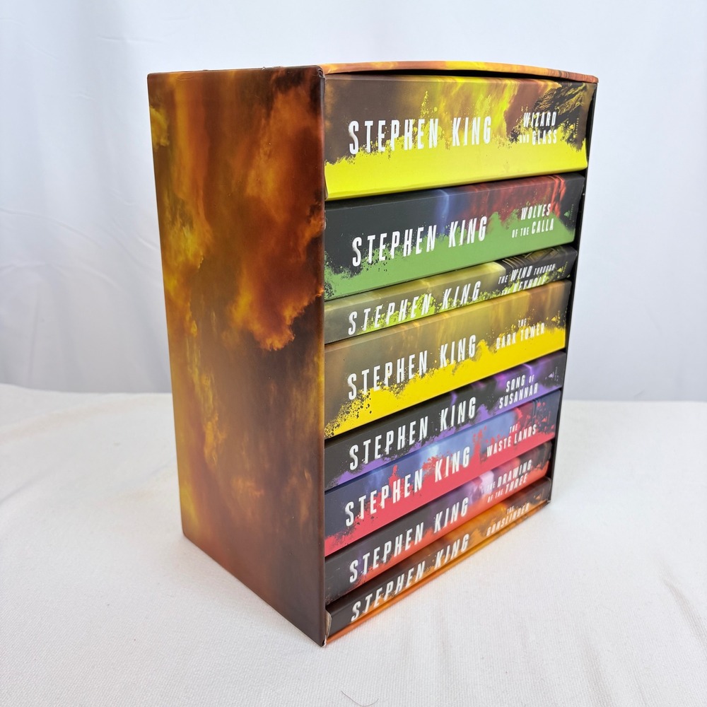Stephen King The Dark Tower 8-Book Boxed Set Complete Series Paperback Scribner
